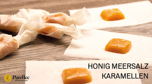 Honig Meersalz Karamellen Rezept