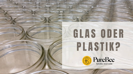 Glas oder Plastik?