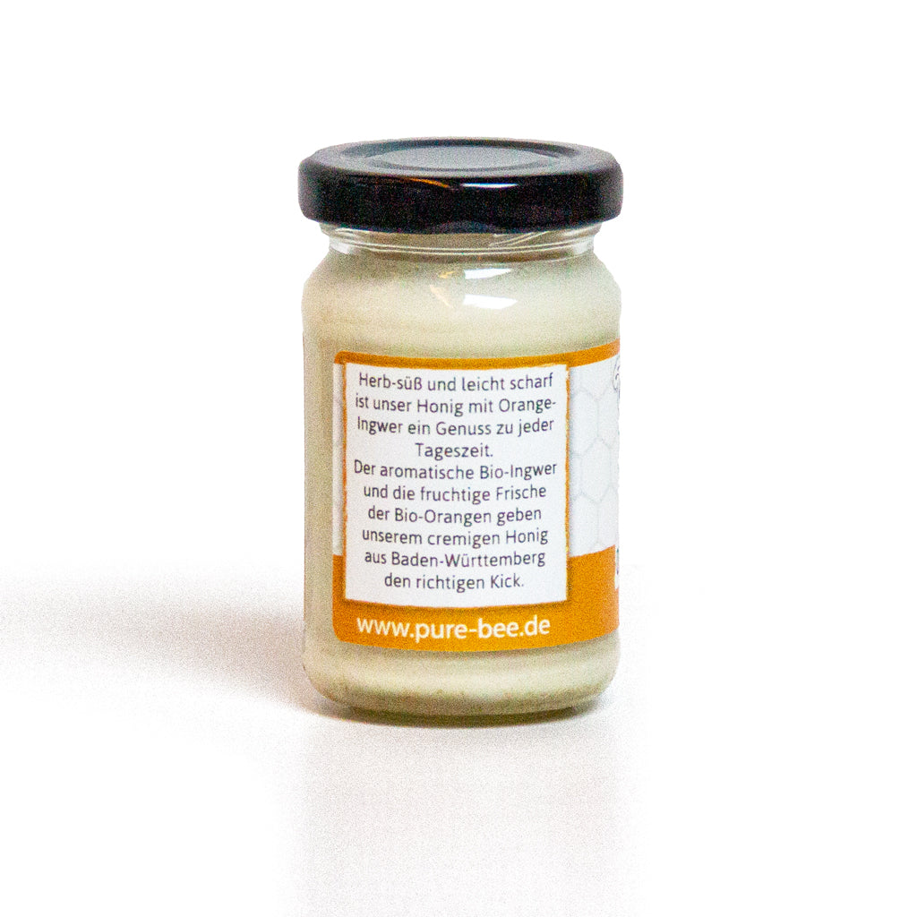 Creamy honey with orange ginger