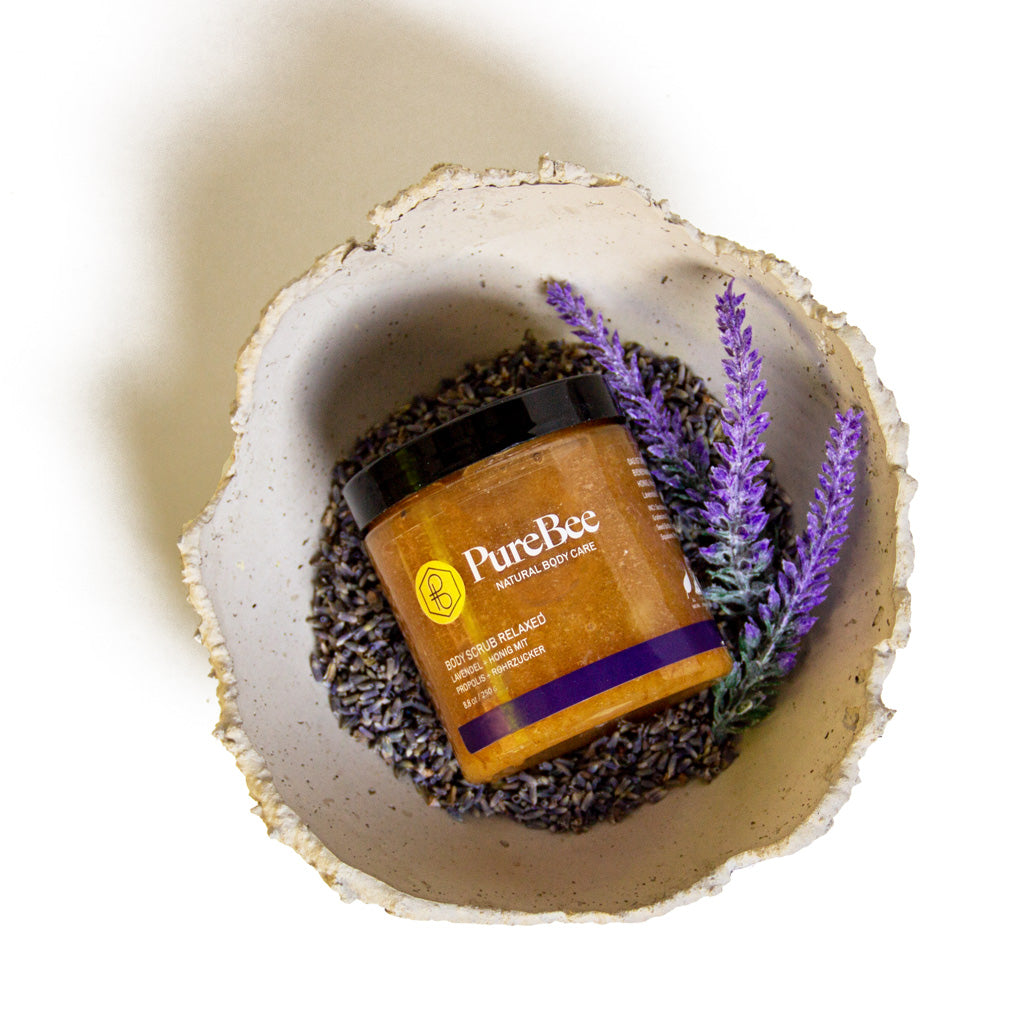 HI, I'M RELAXED - DER LAVENDEL BODY SCRUB