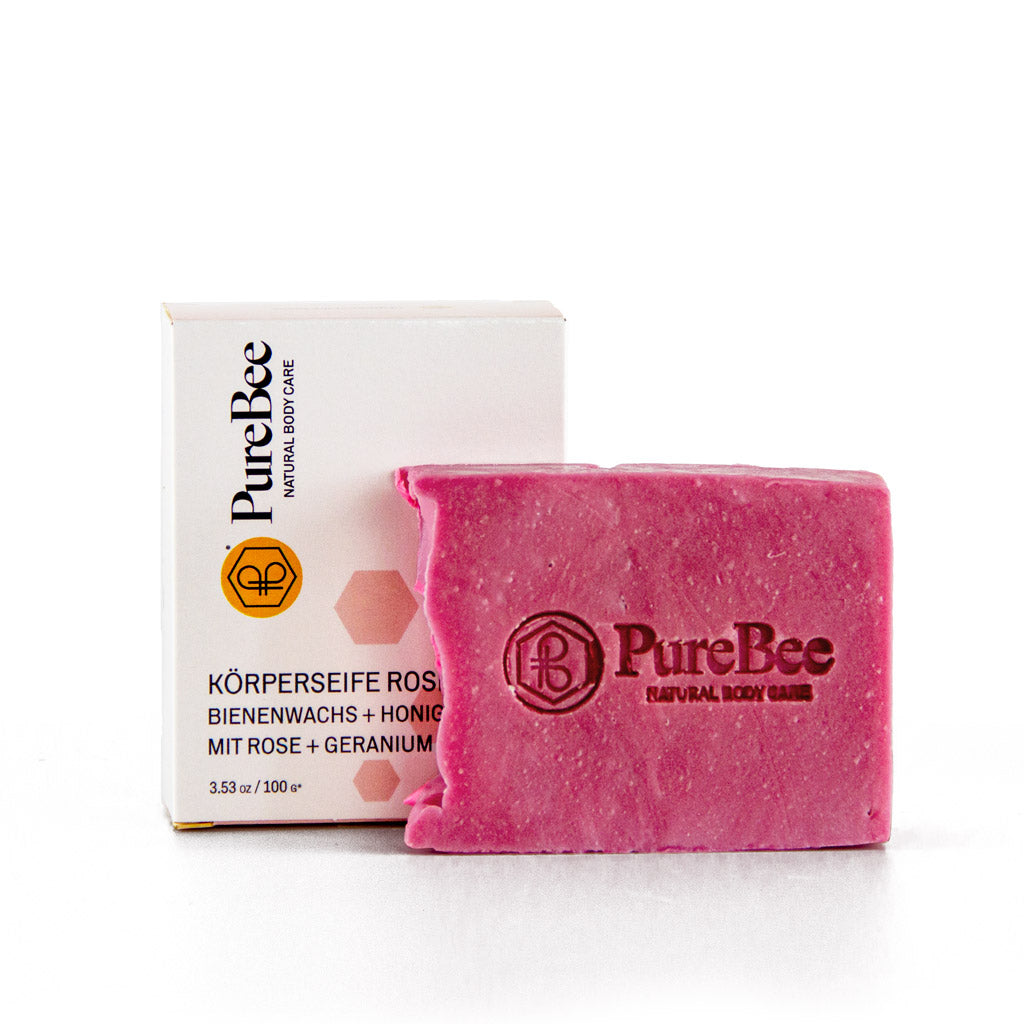 Hand and body soap rose