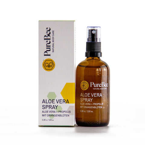 aloe vera spray sonnenbrand PureBee