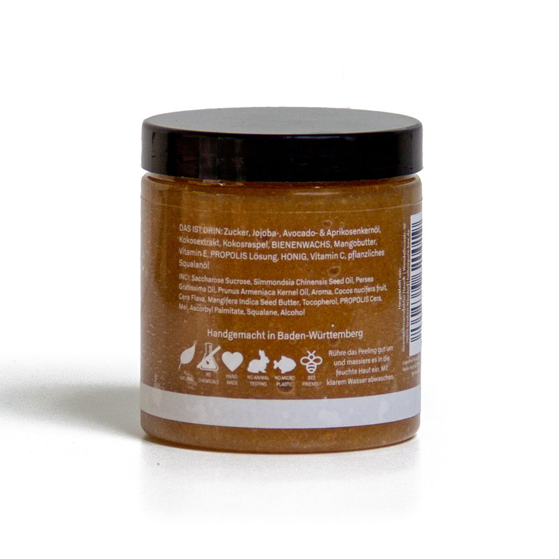 Hi, I'm Sunshine - the coconut body scrub 